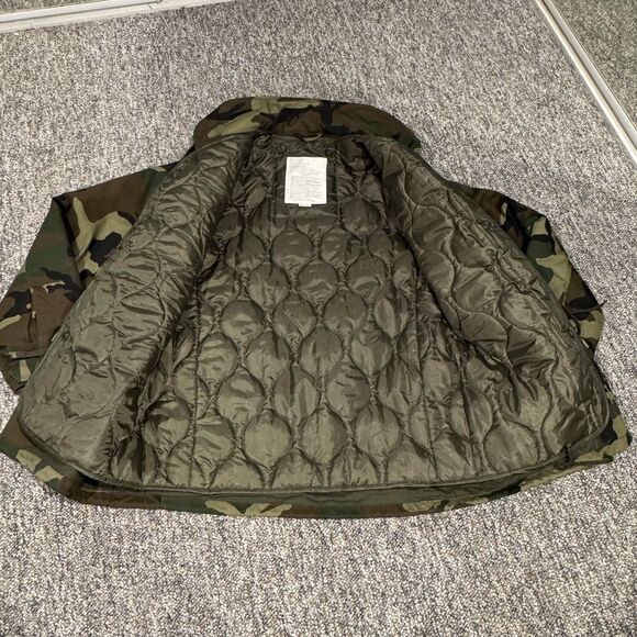 Rothco Ultra Force Field Coat Jacket Mens Small Regular Woodland Camo M-65 Liner - Picture 8 of 9